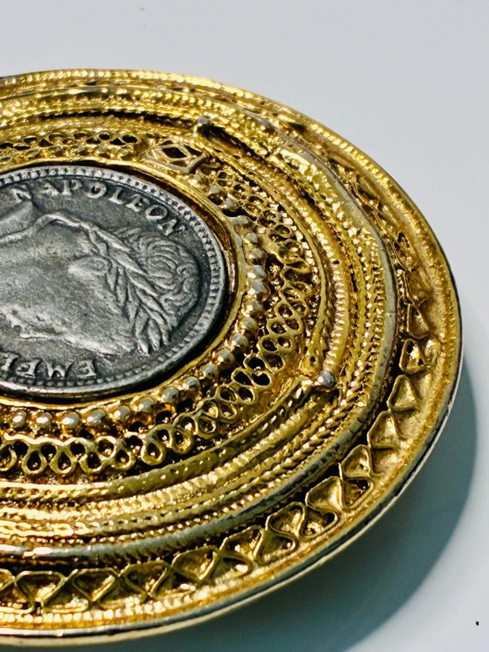 Source Unknown ornate round